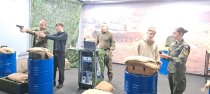 Zajęcia edukacyjne na strzelnicy